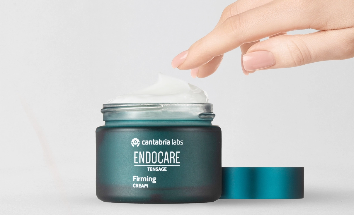 ENDOCARE Tensage Crema Reafirmante Facial cómo aplicar