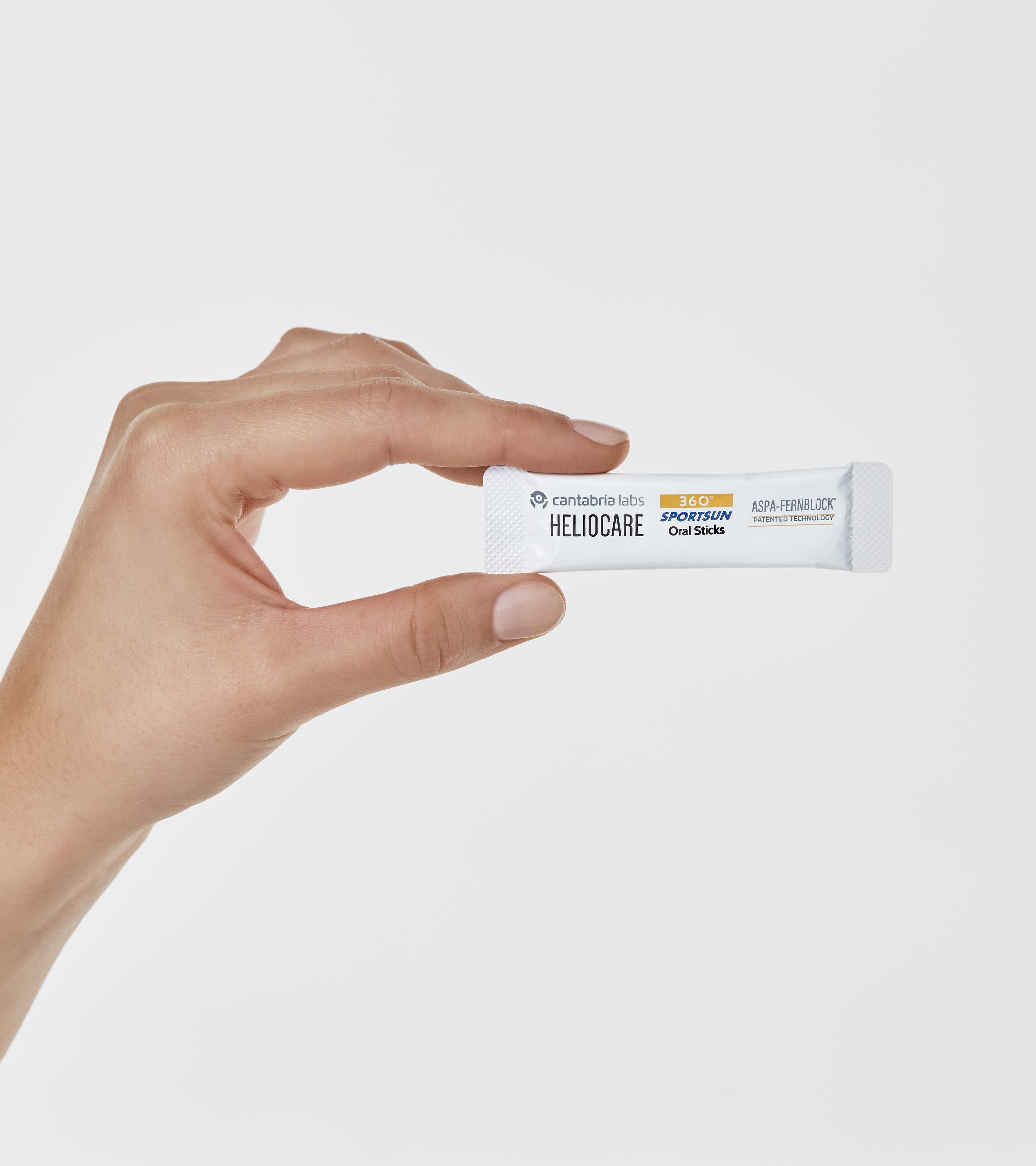 Protección solar en sobres