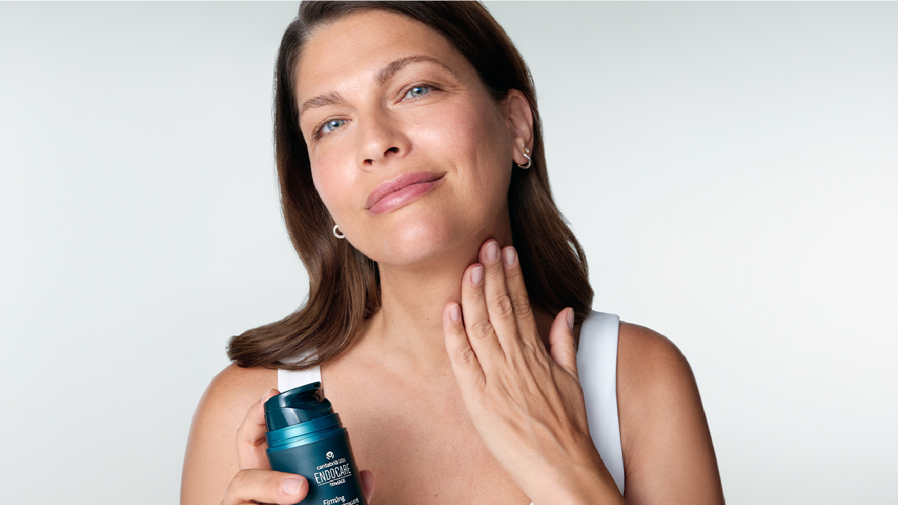 ENDOCARE Tensage Crema Cuello Escote Reafirmante cómo aplicar